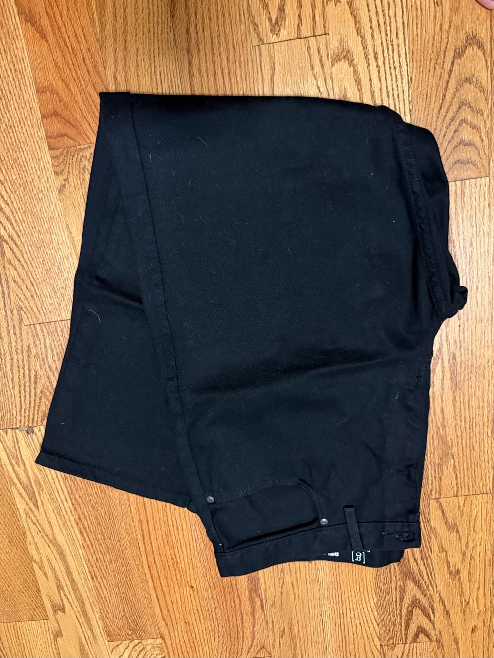 George Relaxed Men’s Black Denim 40x32